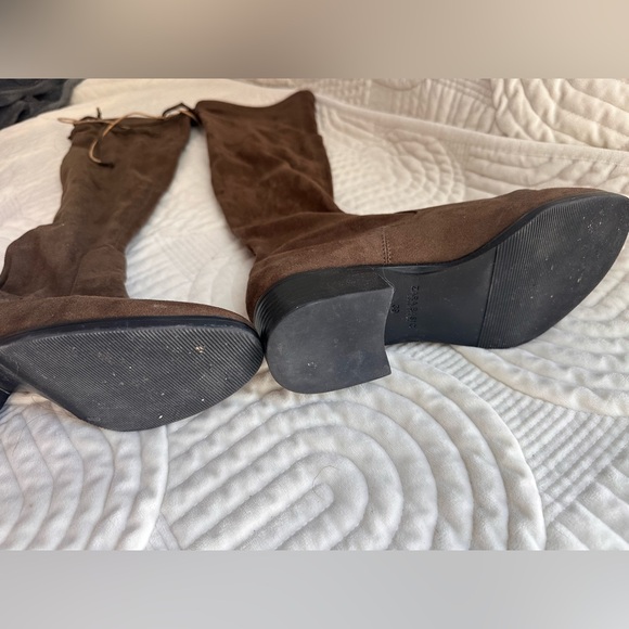 Zara Brown Boots - size 8 - Picture 3 of 9